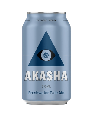 Akasha Brewing Company Freshwater Pale Ale 375ml  Can