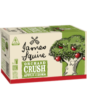 James Squire Orchard Crush Apple Cider Bottles 345ml  24 Case
