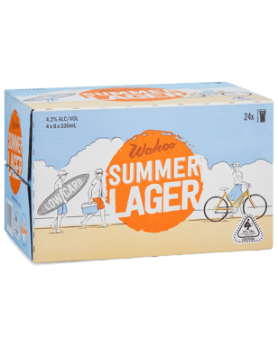 Wahoo Summer Lager  24 Case