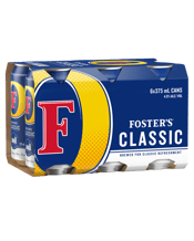 Foster's Classic Lager Cans 375ml  6 Pack