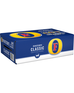 Foster's Classic Lager Cans 375ml  24 Case