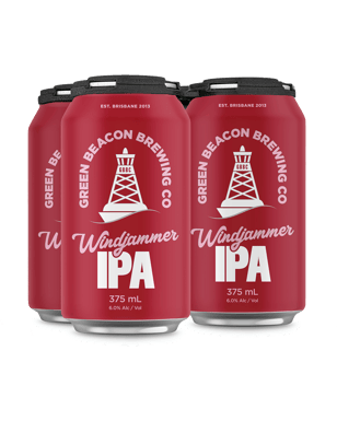 Green Beacon Windjammer Ipa Cans 375ml  Can