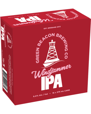 Green Beacon Windjammer Ipa Cans 375ml  Can