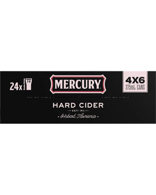 Mercury Hard Cider Original 6.9% Cans 375ml  24 Case