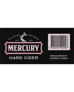 Mercury Hard Cider Original 6.9% Cans 375ml  24 Case