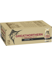 Great Northern Brewing Co. Super Crisp 3.5% Lager Cans 375ml  24 Case
