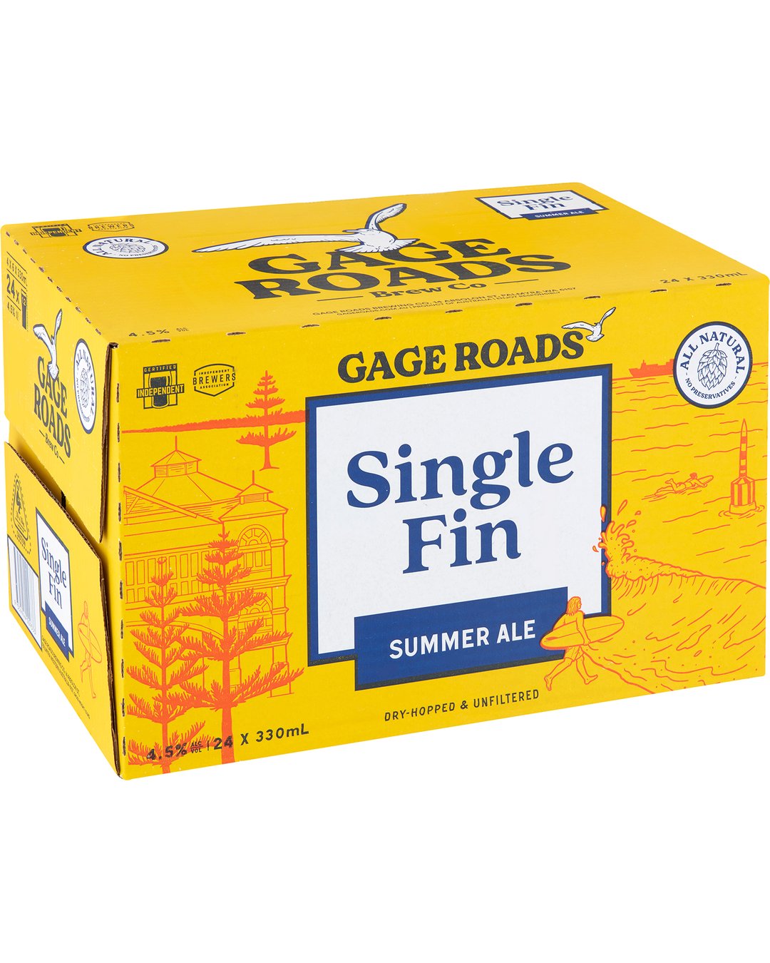 Buy Gage Roads Single Fin Summer Ale Cans 330ml online with (sameday