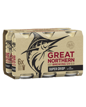 Great Northern Brewing Co. Super Crisp 3.5% Lager Cans 375ml  6 Pack