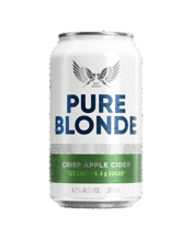 Pure Blonde Crisp Apple Cider Cans 375ml  Can