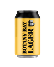 One Drop Botany Bay Lager Can 375ml  Can