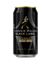 Johnnie Walker Black & Cola 6% Cans 375ml  Can