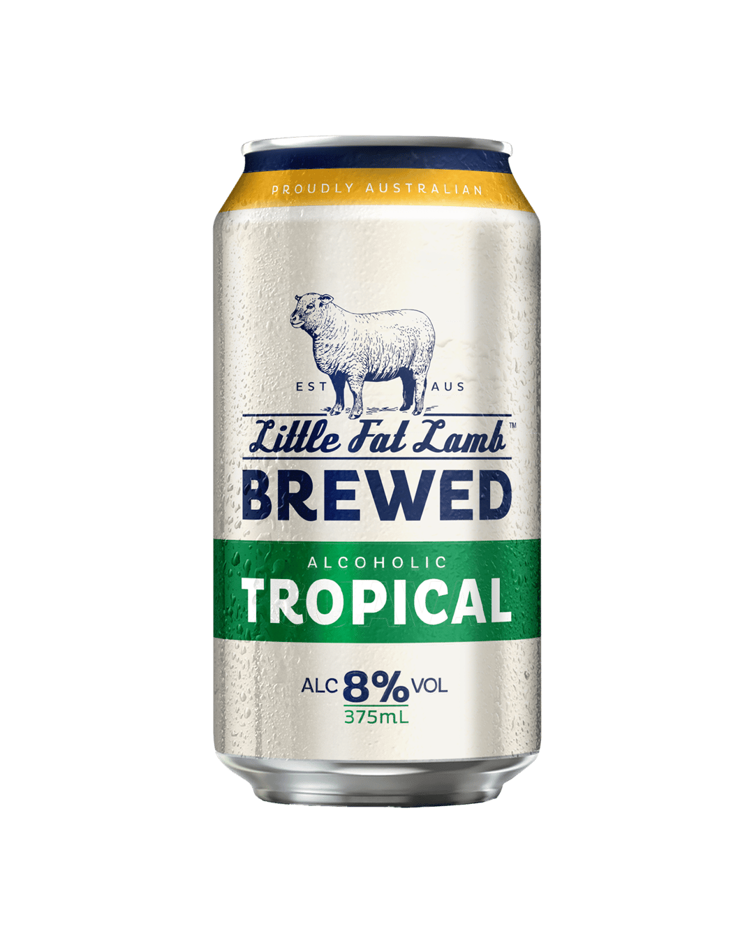 Buy Little Fat Lamb Brewed Ginger Cans 10 Pack 375ml online with (sameday FREE delivery*) in