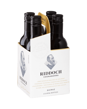 Riddoch Coonawarra Shiraz 187ml  4 Pack