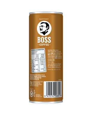 Suntory Boss Coffee Iced Latte 237ml  Can