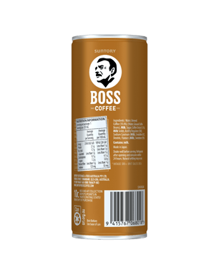 Suntory Boss Coffee Iced Latte 237ml  Can