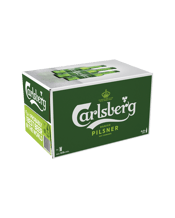 Carlsberg Green Lager Bottles 330ml  24 Case