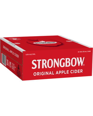 Strongbow Original Apple Cider Cans 375ml  30 Case