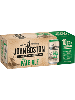 John Boston The Point Pale Ale Cans 375ml  10 Pack