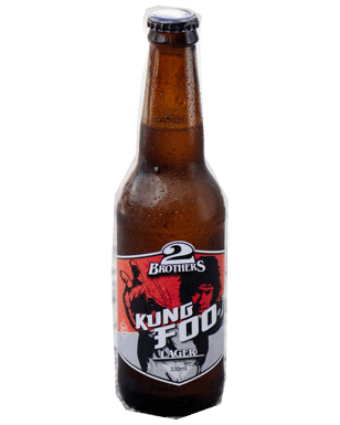 2 Brothers Kung Foo Lager  Bottle