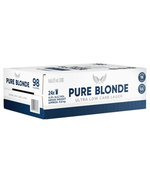 Pure Blonde Ultra Low Carb Lager Bottles 355ml (Unbeatable Prices