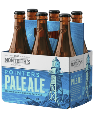 Monteith's Pointers Pale Ale 330ml  6 Pack