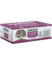 Somersby Blackberry Cider Bottles 330ml  24 Case