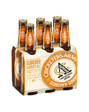 Cricketers Arms Scorcher Summer Ale 330ml  6 Pack