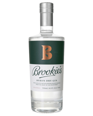 Brookie's Byron Dry Gin 700ml  Bottle
