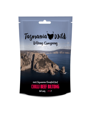 Tasmania Wild Biltong Chilli Beef 40g  Each