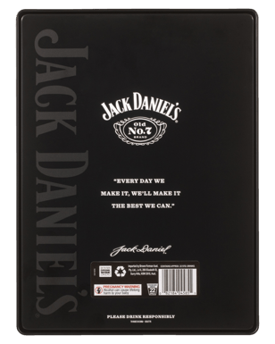 Jack Daniel's No 7 700ml & 2 Glass Pack  Bottle
