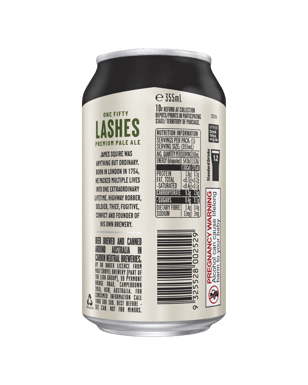 James Squire One Fifty Lashes Pale Ale Cans 355ml  Can