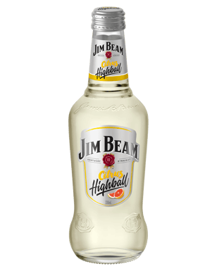 Jim Beam Citrus Highball Bottles 330ml  Bottle