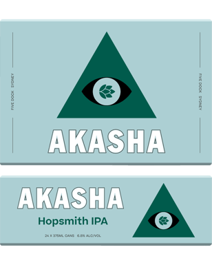 Akasha Brewing Company Hopsmith Ipa 375ml  Can