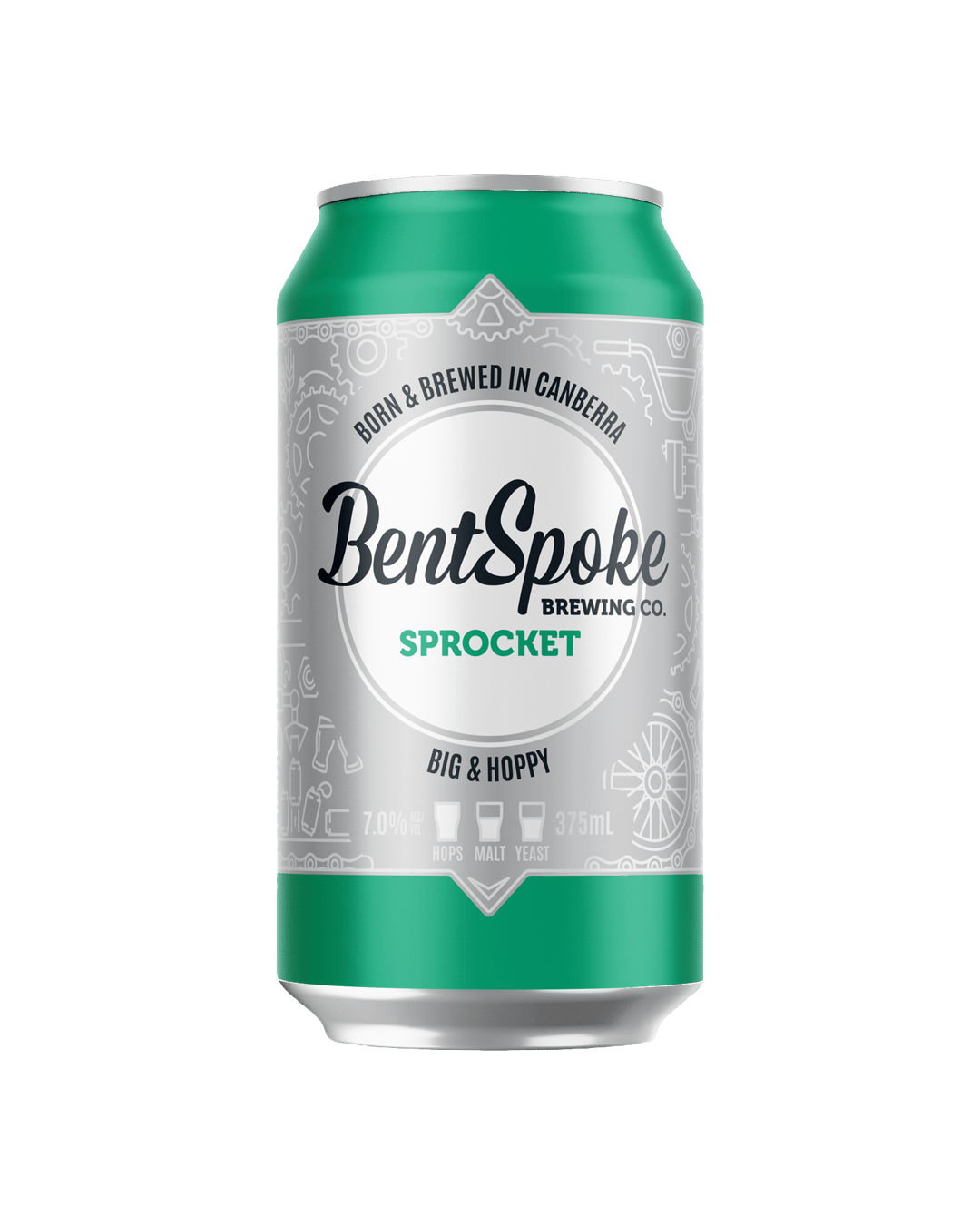 BentSpoke Brewing Co. Sprocket IPA Cans 375mL