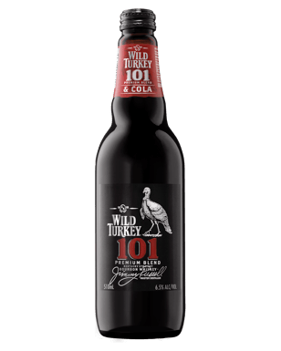 Wild Turkey 101 Bourbon And Cola Bottles 510ml  Bottle