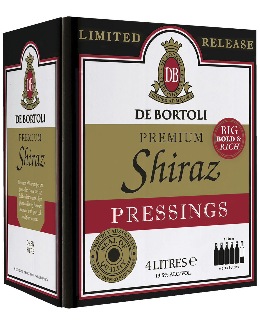 Buy Stanley Shiraz Cabernet Cask 4l online with (same-day FREE delivery*)  in Australia at Everyday Low Prices: BWS