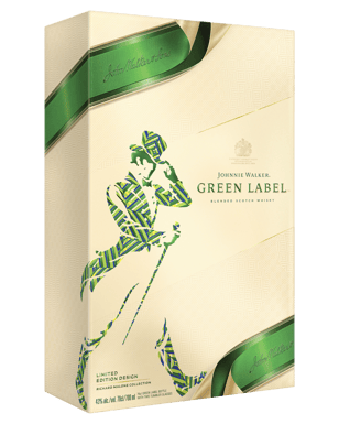 Johnnie Walker 15 Year Old Green Label Gift Pack With Glasses 700  Pack