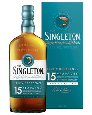 The Singleton Of Dufftown 15 Year Old Single Malt Scotch Whisky   Bottle