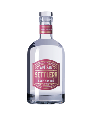 Settlers Rare Dry Gin 700ml  Bottle