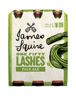 James Squire One Fifty Lashes Pale Ale Bottles 345ml  6 Pack