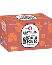 Matso's Ginger Beer Bottles 330ml  24 Case