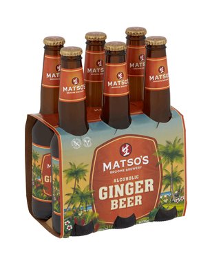 ALCOHOLIC GINGER BEER 330ML