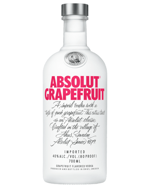 Absolut Grapefruit Vodka 700ml  Bottle