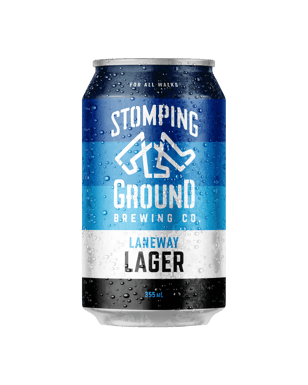 Stomping Ground Laneway Lager Cans 355ml  Can