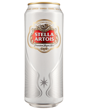 Stella Artois Cans 500ml  24 Case