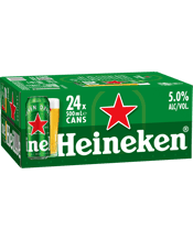 Heineken Cans 500ml  24 Case