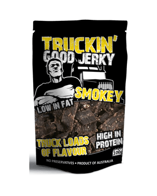 Truckin' Good Jerky Smokey 100g  Pack