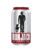 Iron Jack Full Strength Lager Can 375ml  Can