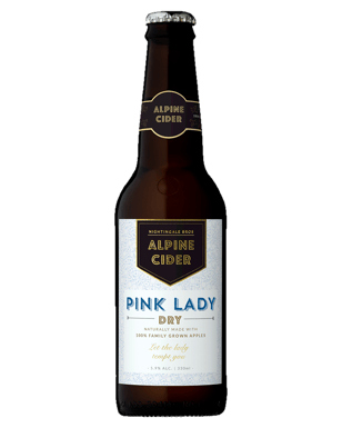 Alpine Cider Pink Lady Dry Bottles 330ml  Bottle