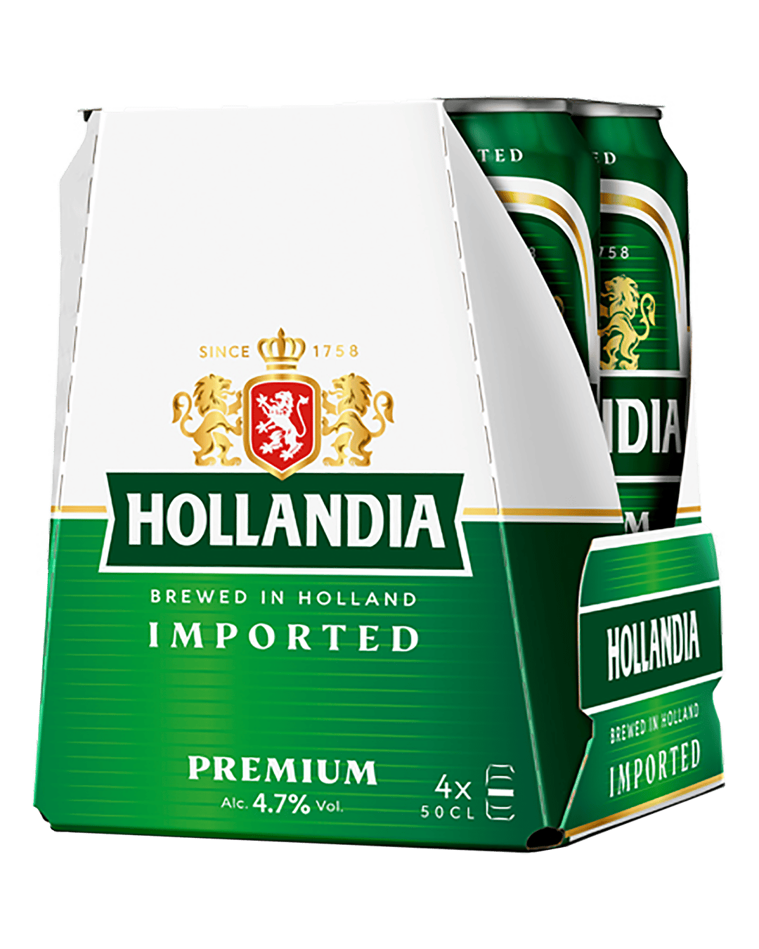 Hollandia Beer 4x500mL
